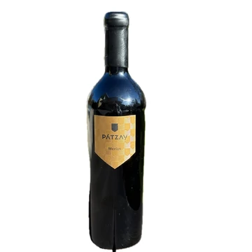 Pátzay Merlot 2019 palack - Pátzay Borbirtok
